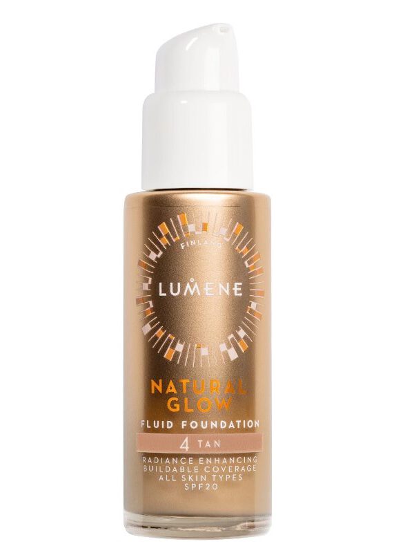Lumene Natural Glow Fluid Foundation 4 Tan 30Ml