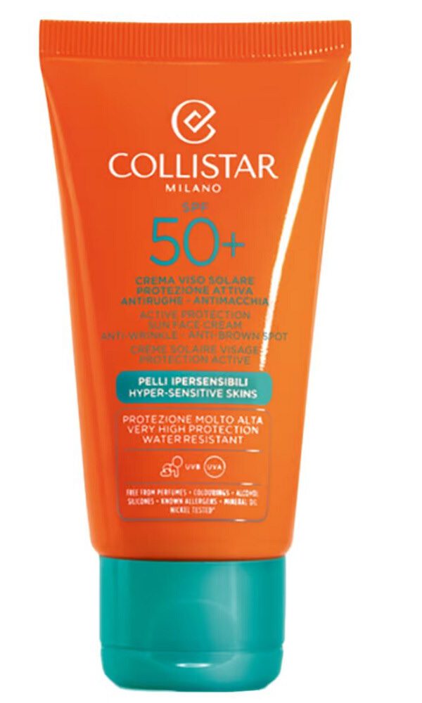 Collistar Abbronzatura Spf50+ Sun Face Cream 50Ml